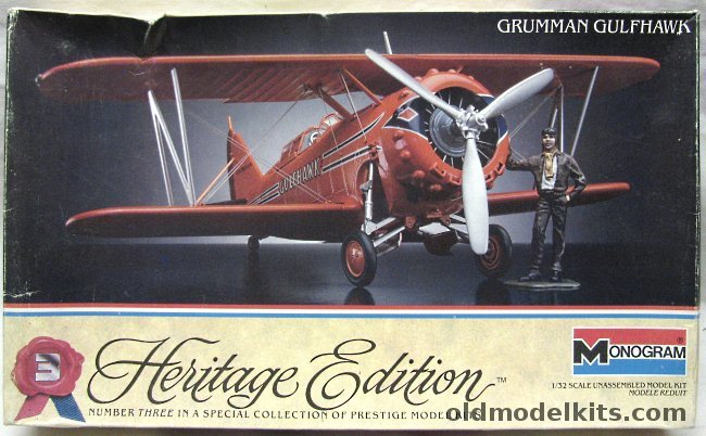 Monogram 1/32 Grumman Gulfhawk (F3F), 6053 plastic model kit